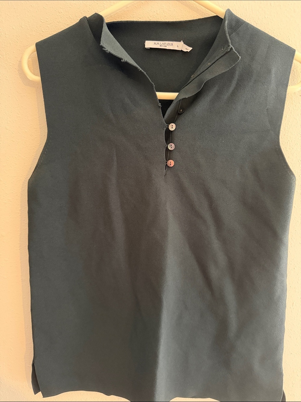 MM Lafleur Sleeveless tank  - Forest Green
